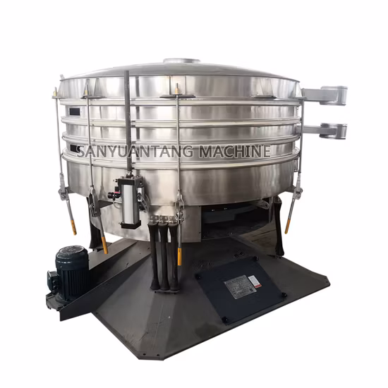 Sugar / Cassava Flour Rotary Sieving Grading Machine for Powdered Material