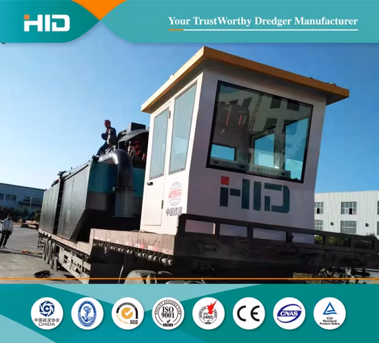 River Sand Dredger Cutter Suction Dredger Gravel Dredging Machine Equipment for Sale