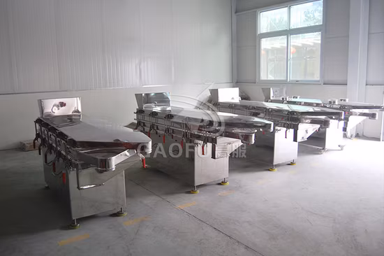 Dual Motor Granule Grading Linear Vibrating Screen Sieving Machine